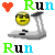 Run Smilie