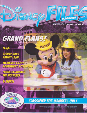 Disney Files Magazine (copyright 2007 Disney)