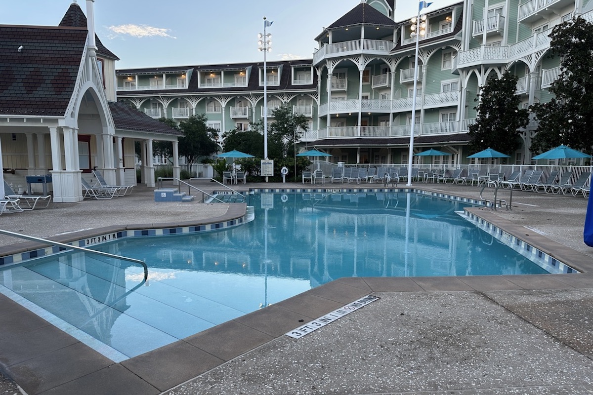 Disneys Beach Club Villas Quiet Pool 3