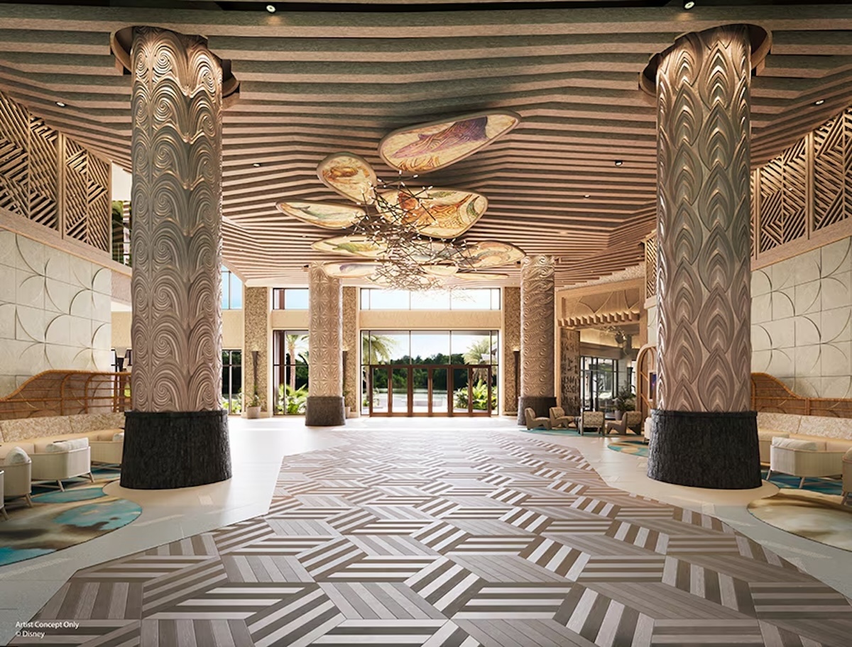 Island Tower Disneys Polynesian Villas Concept Lobby 2024 May 2