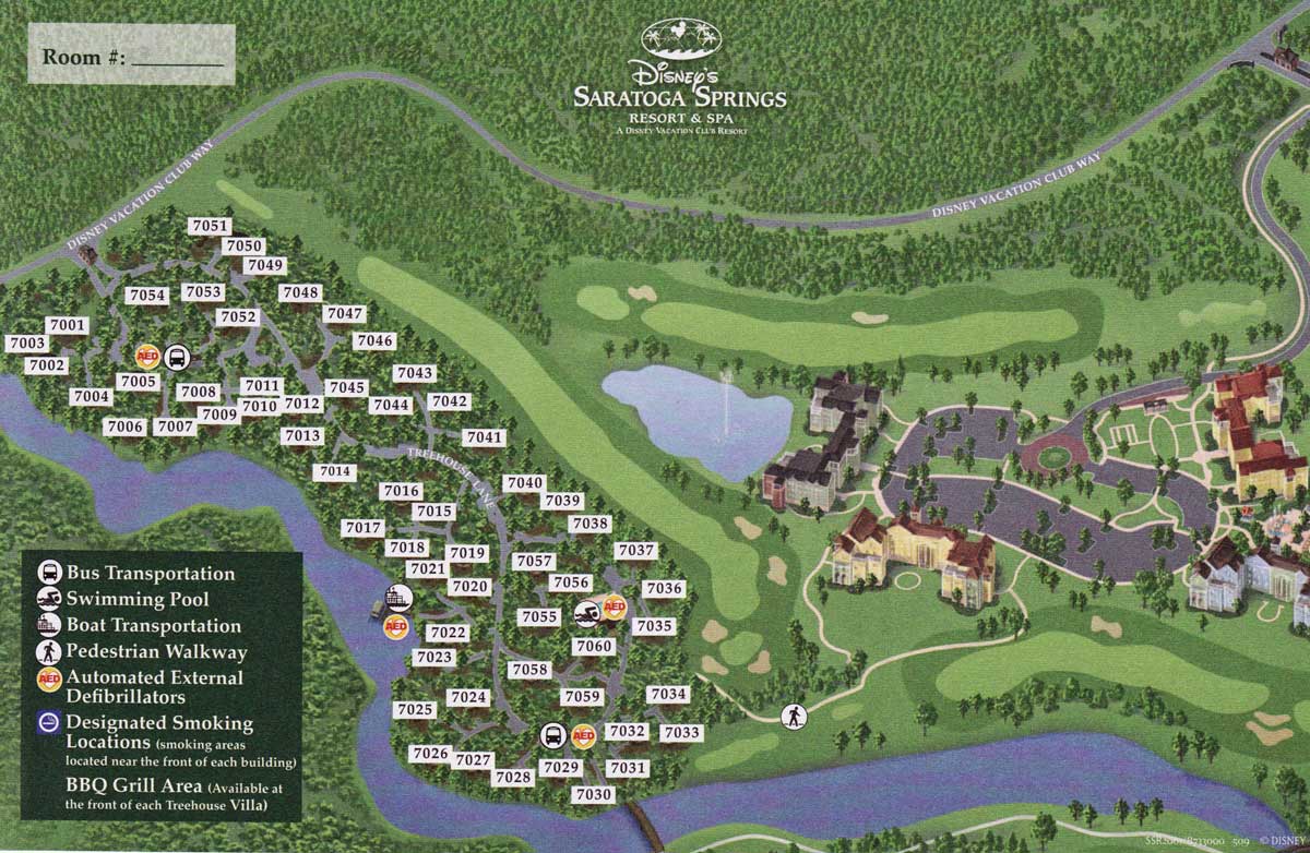 Saratoga Springs Map, June 2009