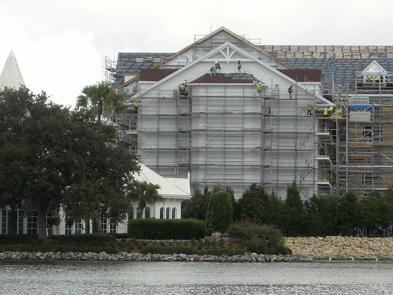 Grand Floridian Construction - June 2013