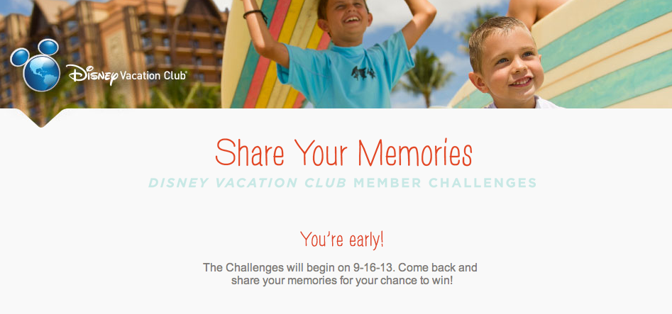 Share Your DVC Memories