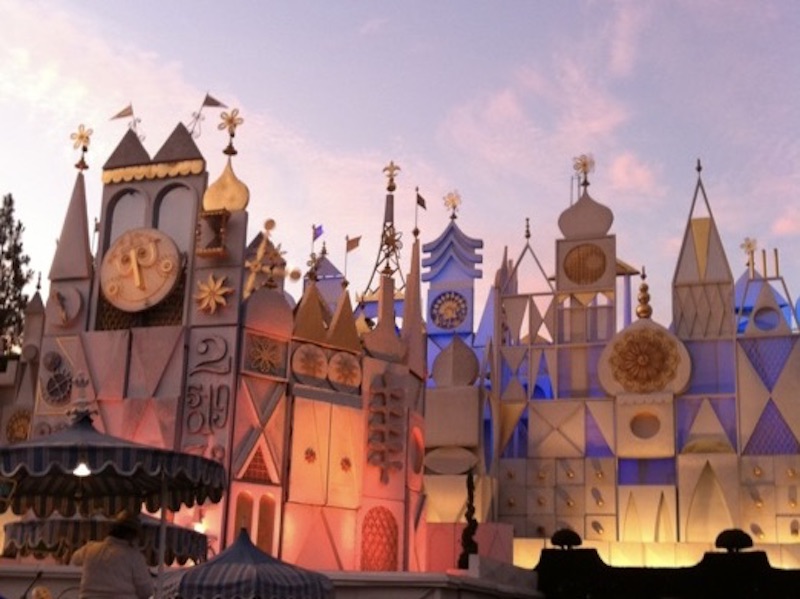 Disneyland Small World Night