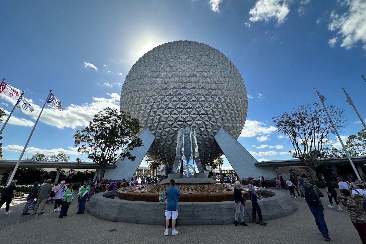 EPCOT Spaceship Earth Day 2023