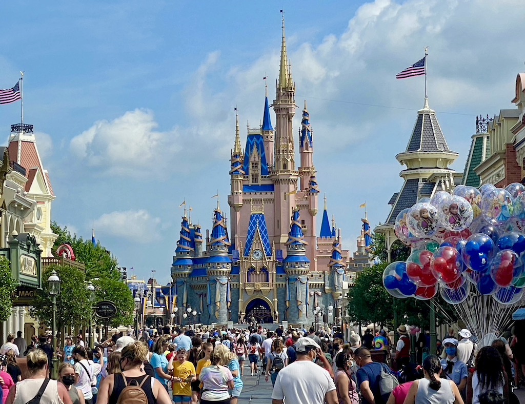 Walt Disney World Castle 2021