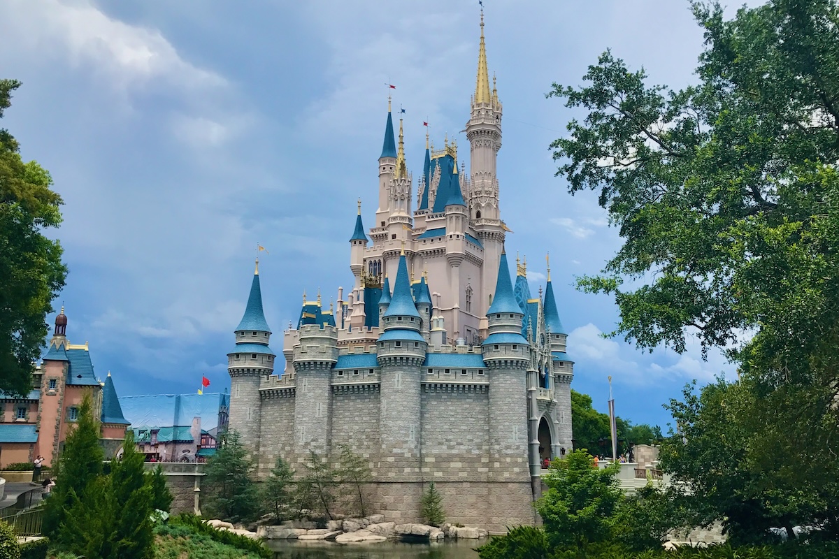 Magic Kingdom Castle Side