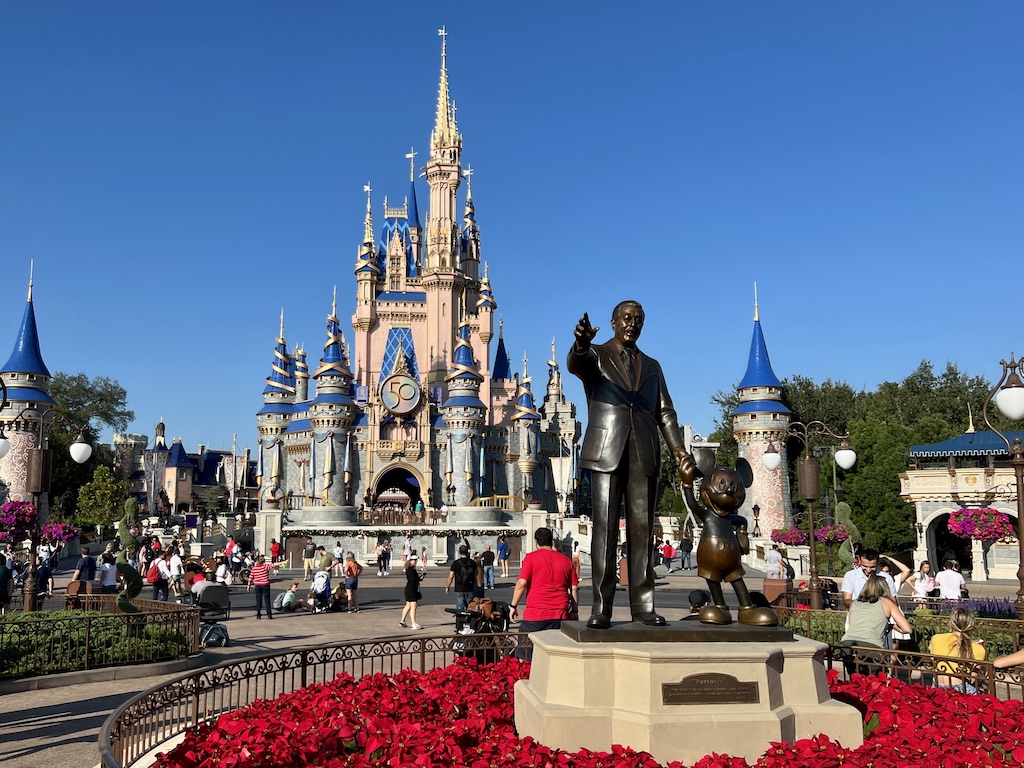 Magic Kingdom Partners Cinderella Castle 2023