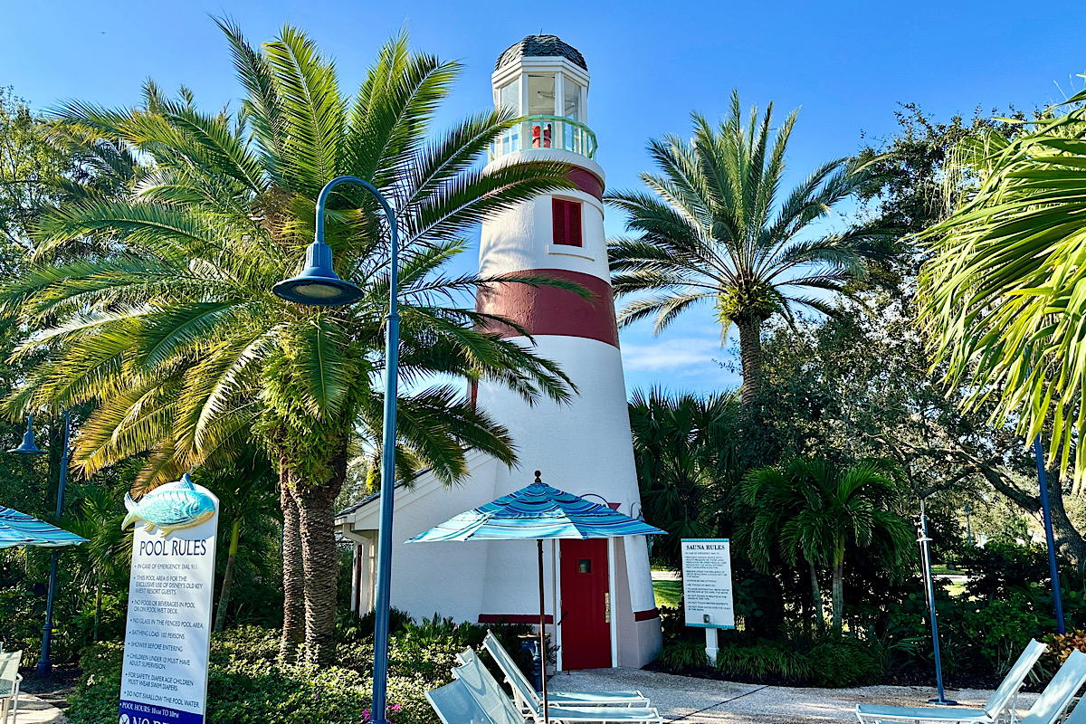 Disneys Old Key West Pool Lighthouse