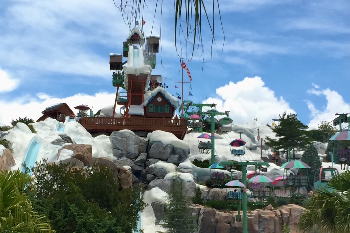 Disneys Blizzard Beach Summit Plummet