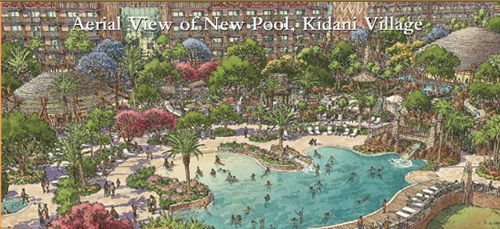 Kidani Village Pool (copyright Disney)