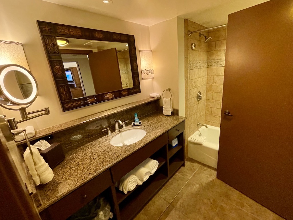 Third Bathroom Vanity, Tub and Shower