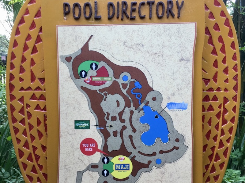 Samawati Springs pool map