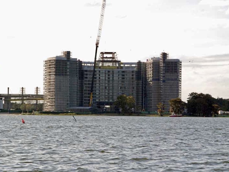 Construction progress - October 2008
