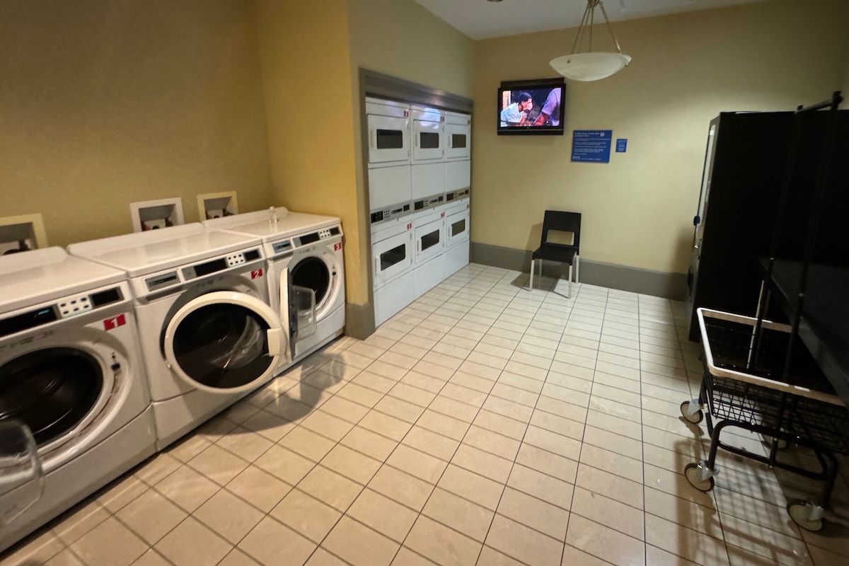 Guest laundry facilities