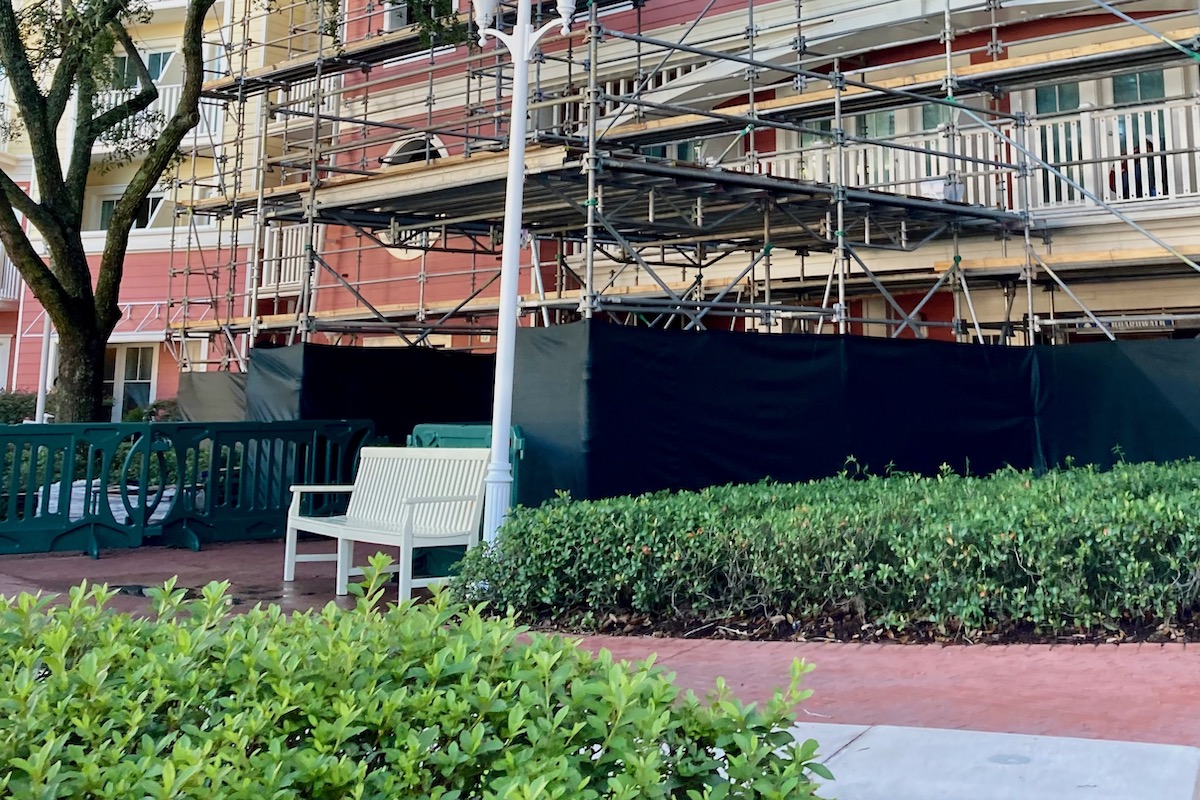 Disneys BoardWalk Villas Refurb 2023 September 5