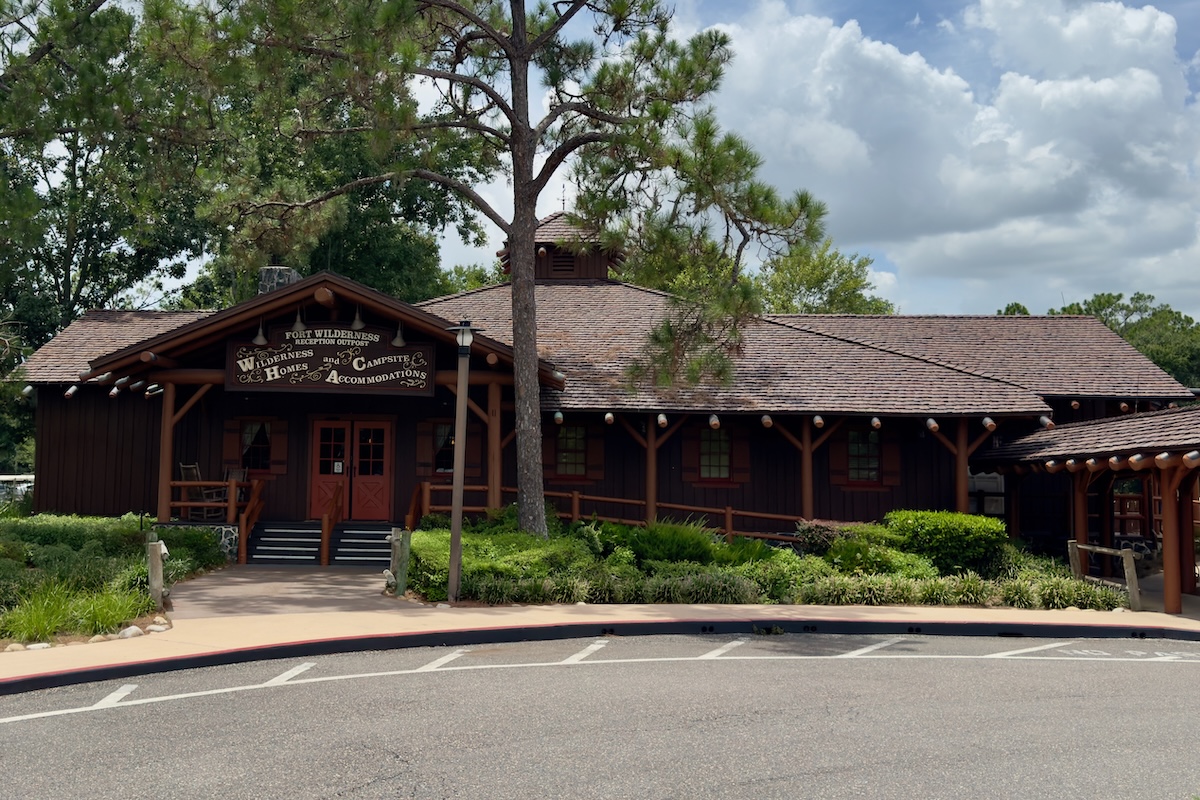 Disneys Fort Wilderness Exterior Lobby