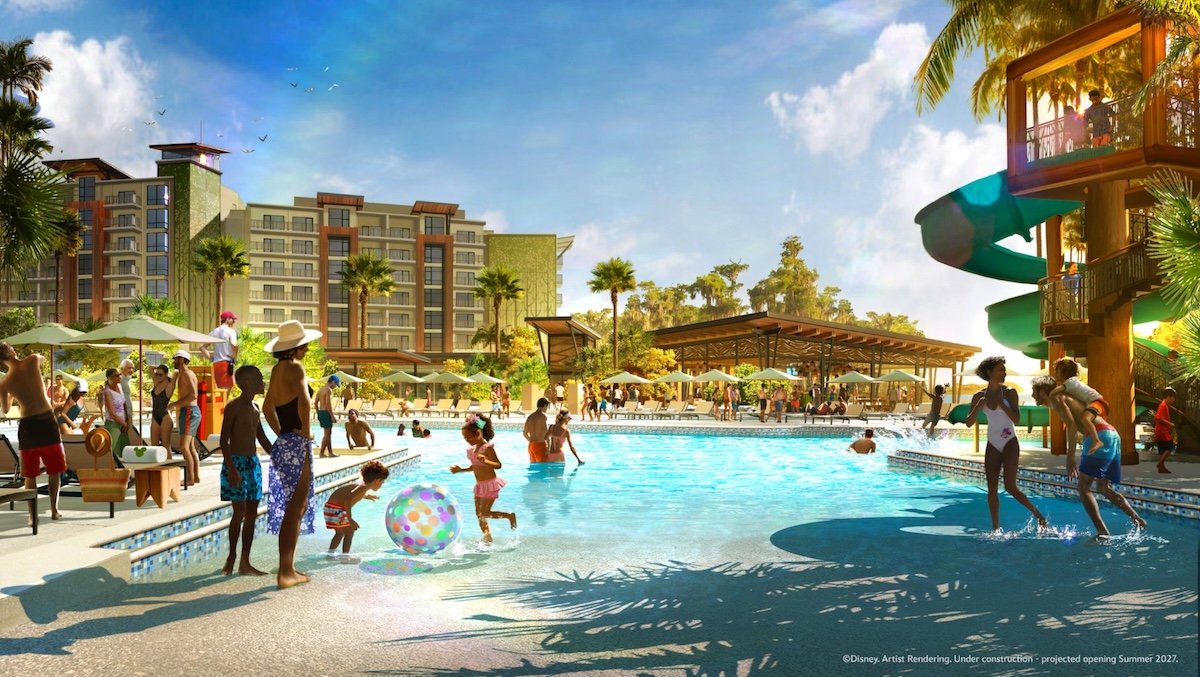 Disney Lakeshore Lodge Concept Lakeside Lagoon