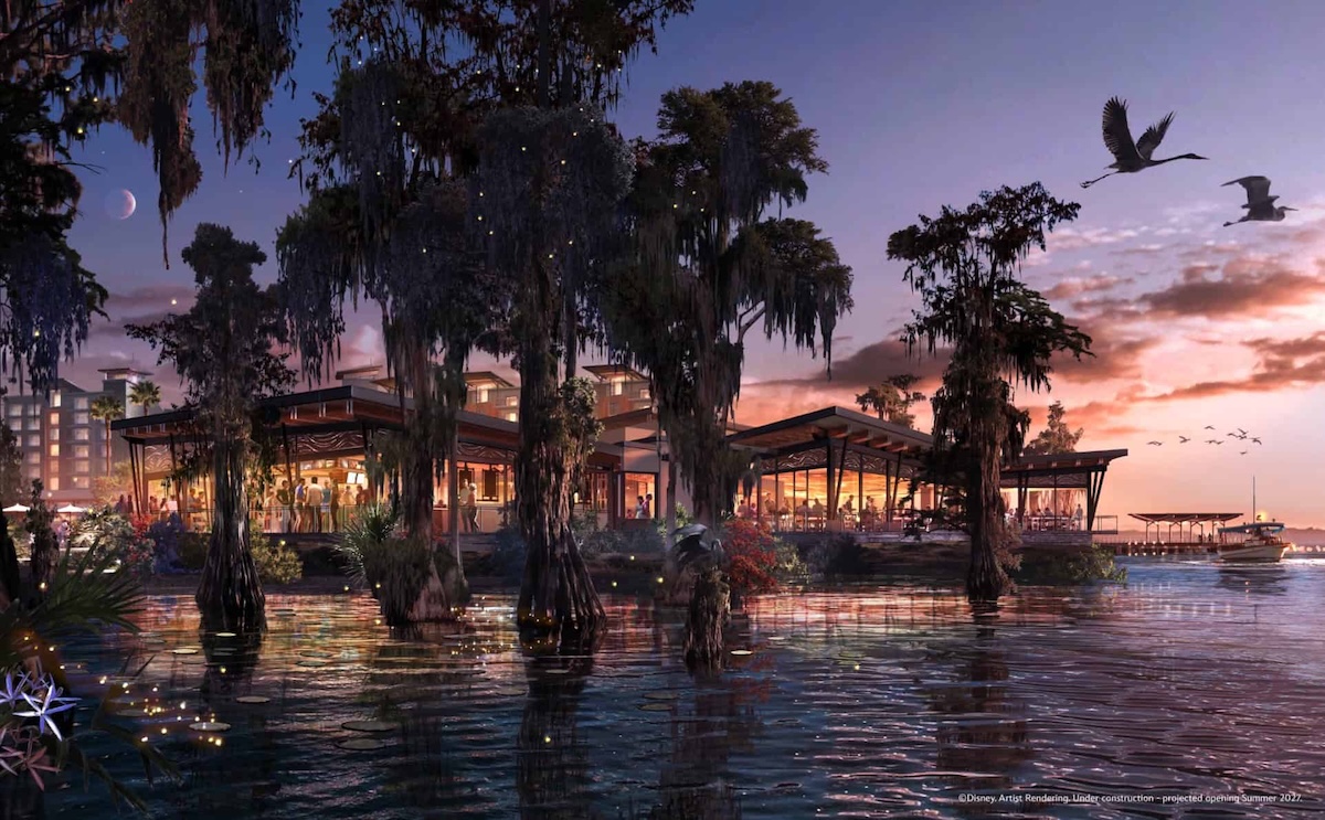 Disney Lakeshore Lodge Concept Moonglade Exterior