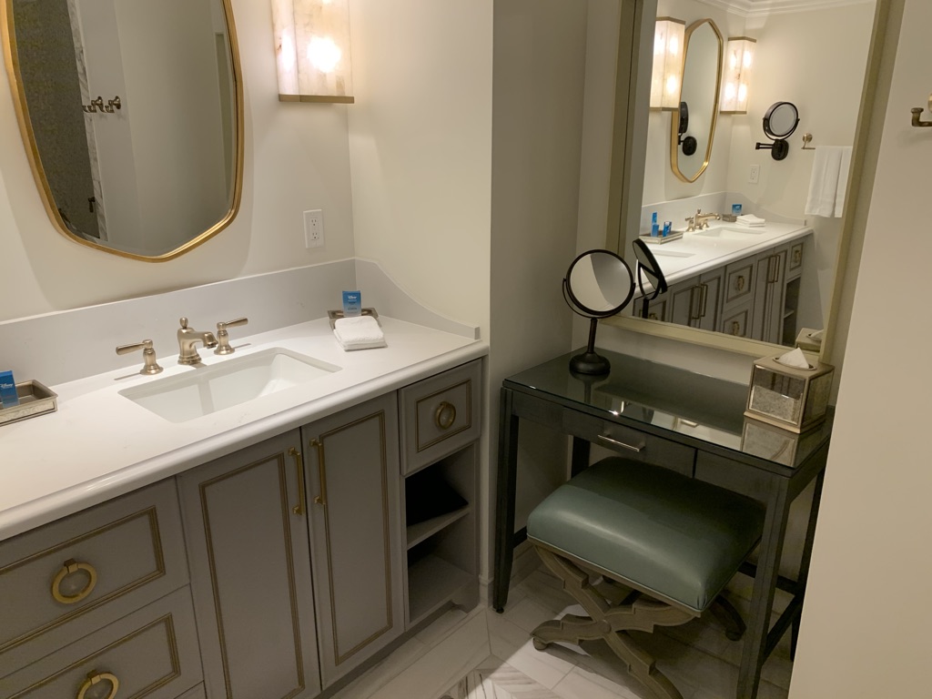 Bathroom vanity and dressing table