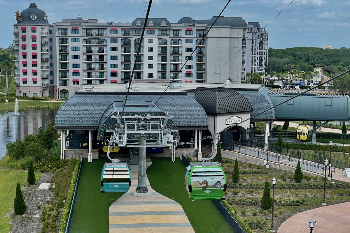 Disneys Riviera Resort Exterior Skyliner 1