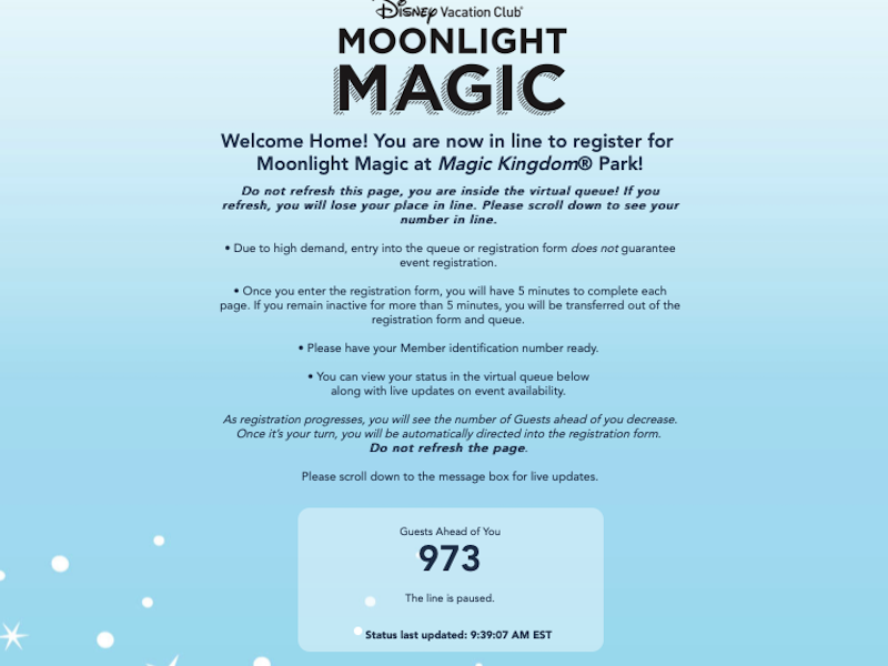 Moonlight Magic Queue 2019