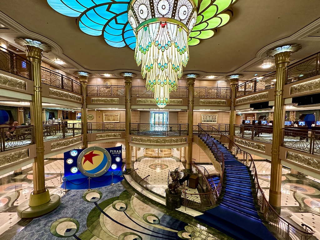 Disney Fantasy Pixar Atrium February 2023
