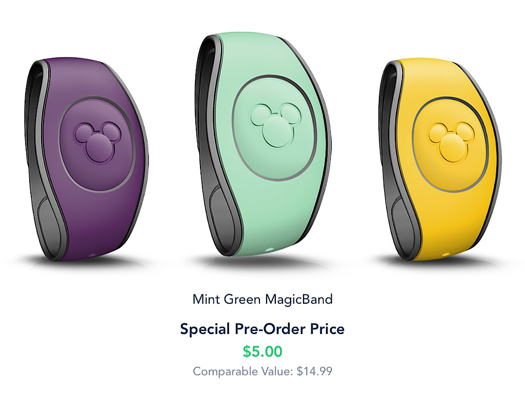 Discount Pre-Arrival MagicBands & MagicBand+ at Disney World (Fall