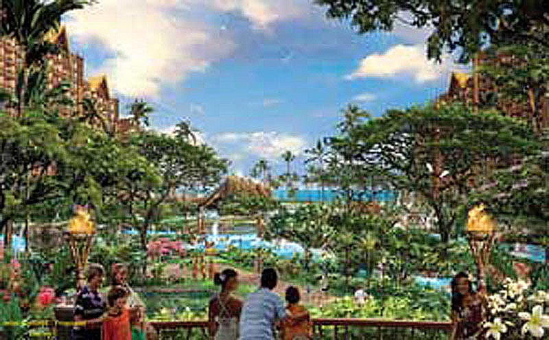 Hawaii Concept Art (copyright 2008 Disney)