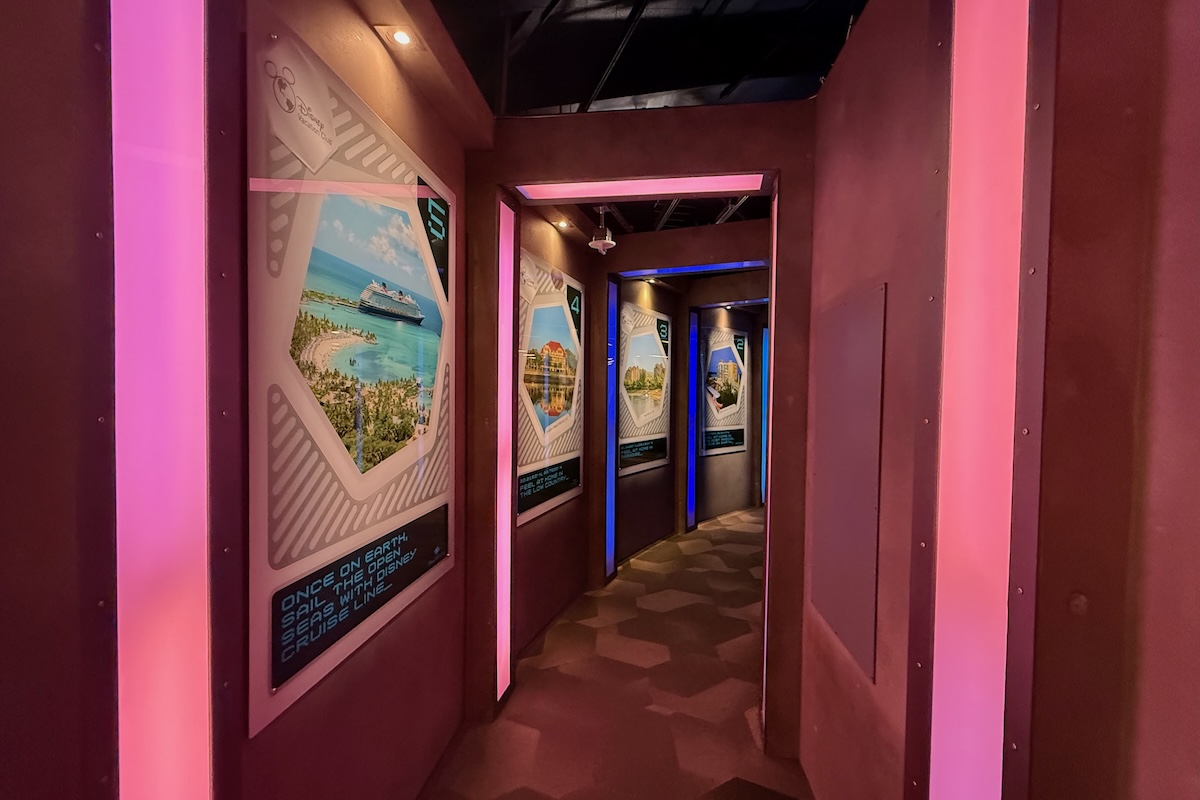 Star View Station Disneyland Hallway 1