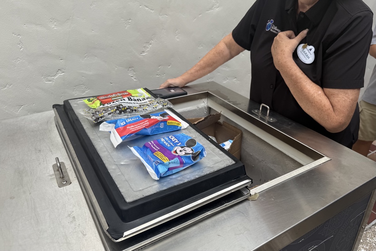 Disney Vacation Club Welcome Home Weeks Ice Cream 2025