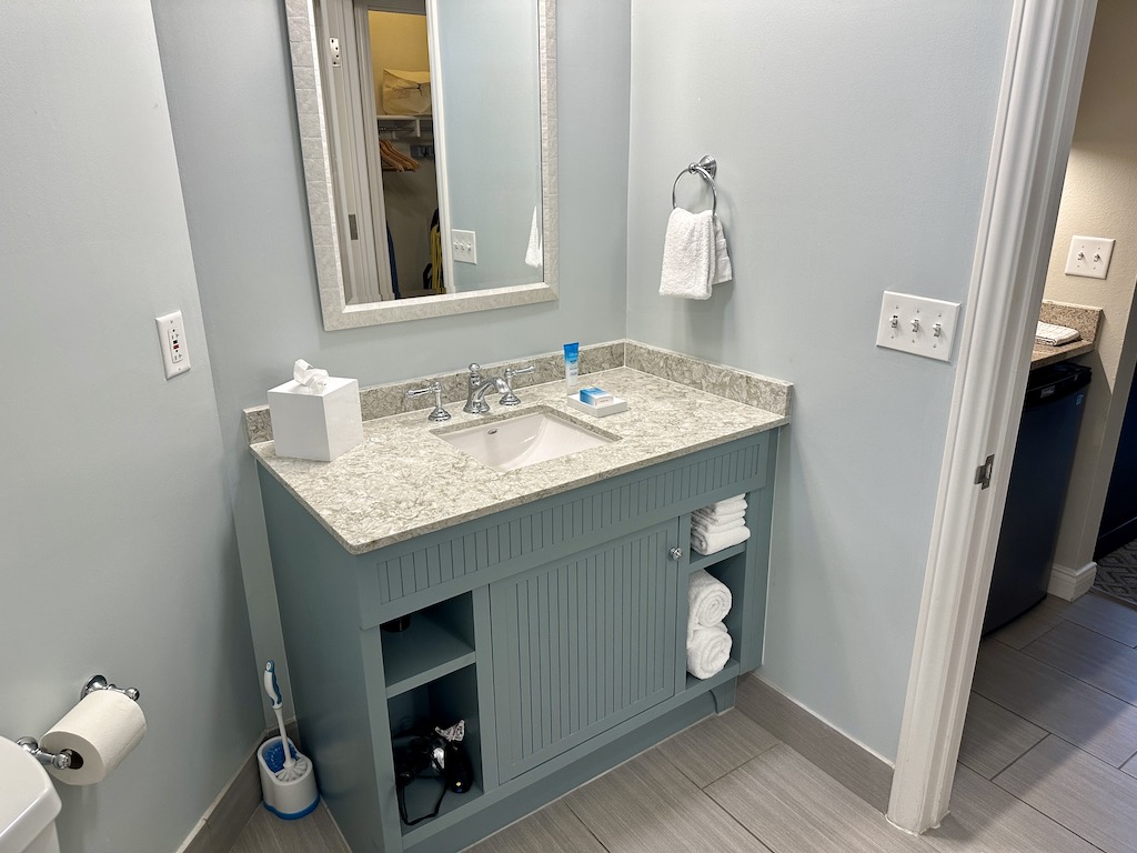 Studio bathroom vanity