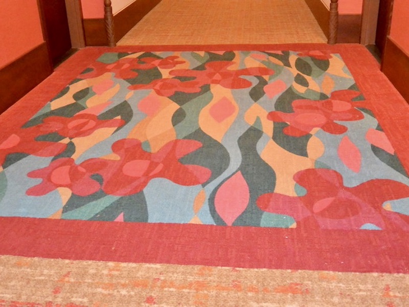 Pago Pago hallway carpet