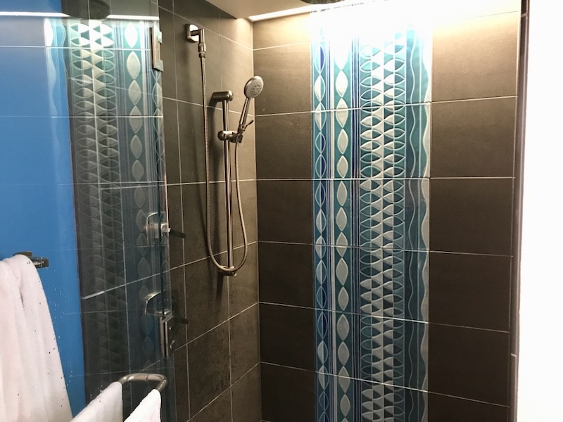 Main bathroom shower detail