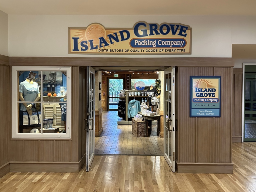 Island Grove Packing Company gift shop