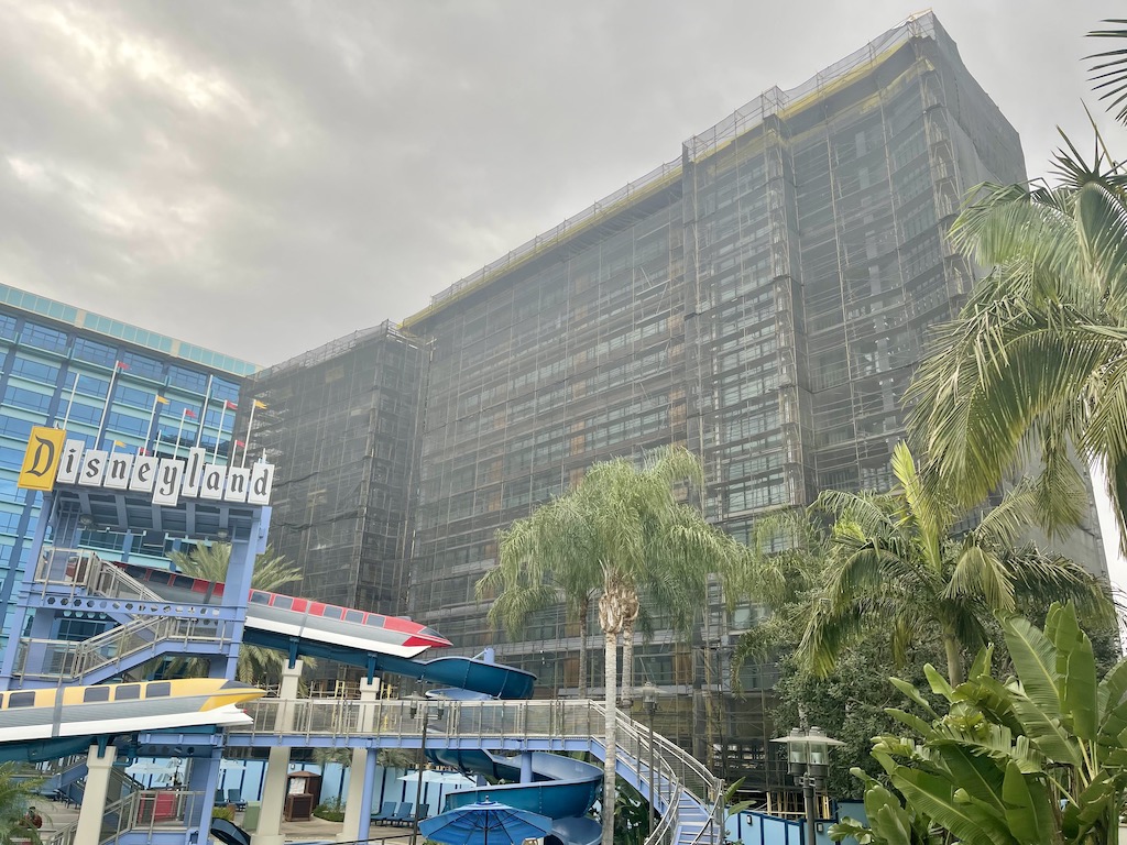 Villas At Disneyland Hotel Construction Update February 2023 The Essential 