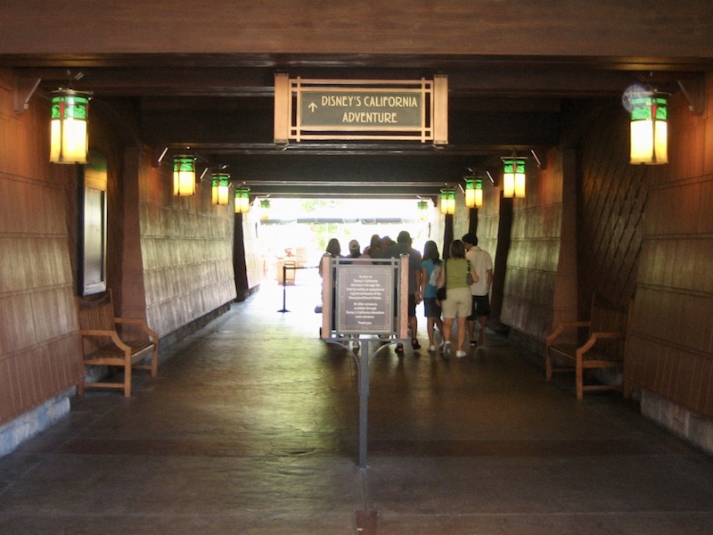 Dedicated entrance to Disney California Adventure