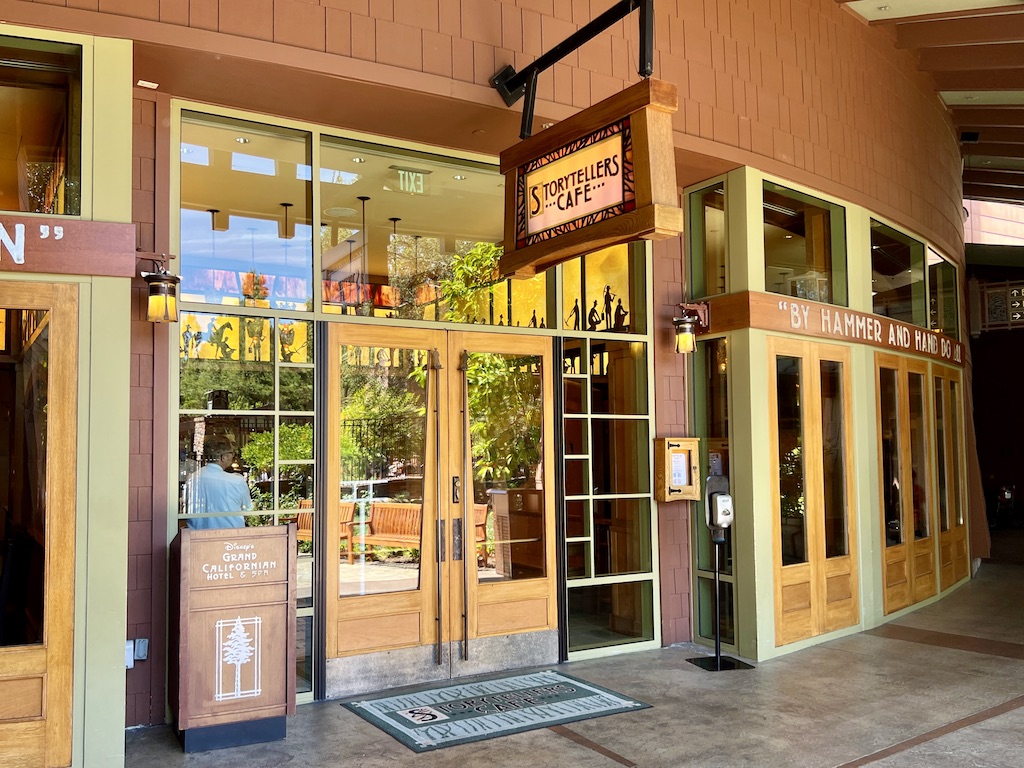 Storyteller's Cafe entrance