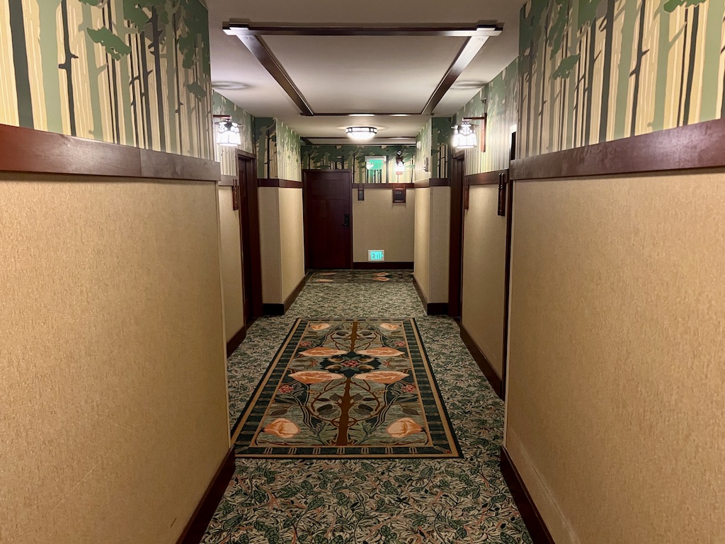Villa wing hallway