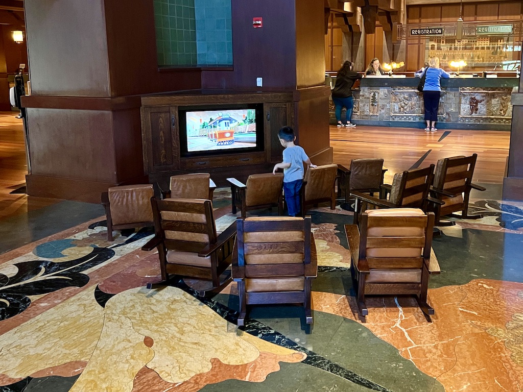 Lobby kids seating