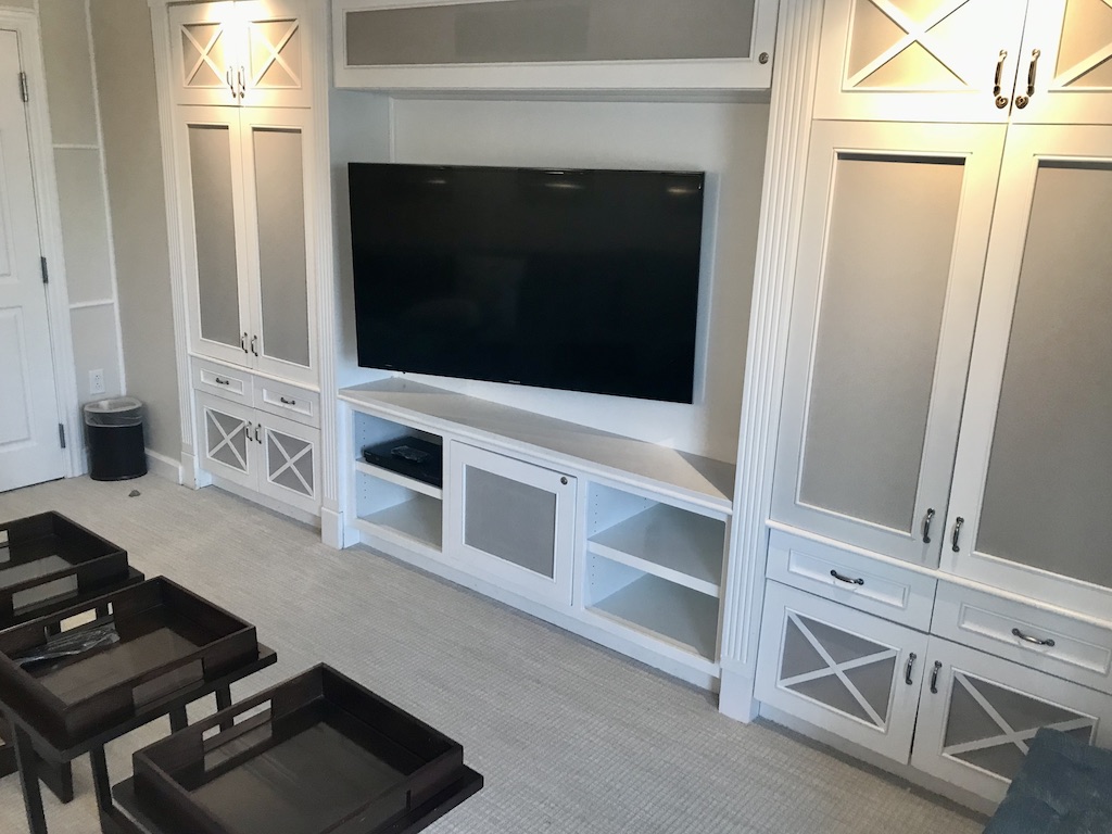 Media Room TV & Cabinets