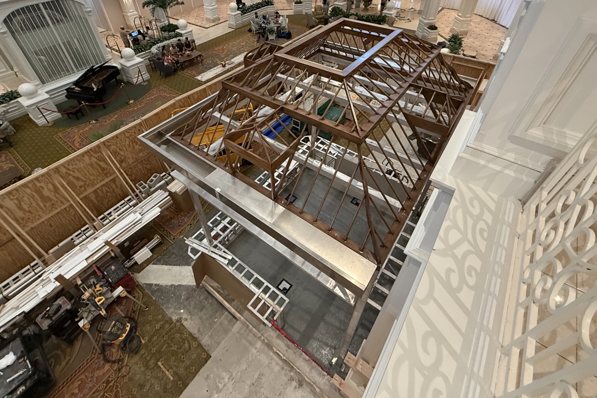 Disneys Grand Floridian Lobby Refurb 202509a