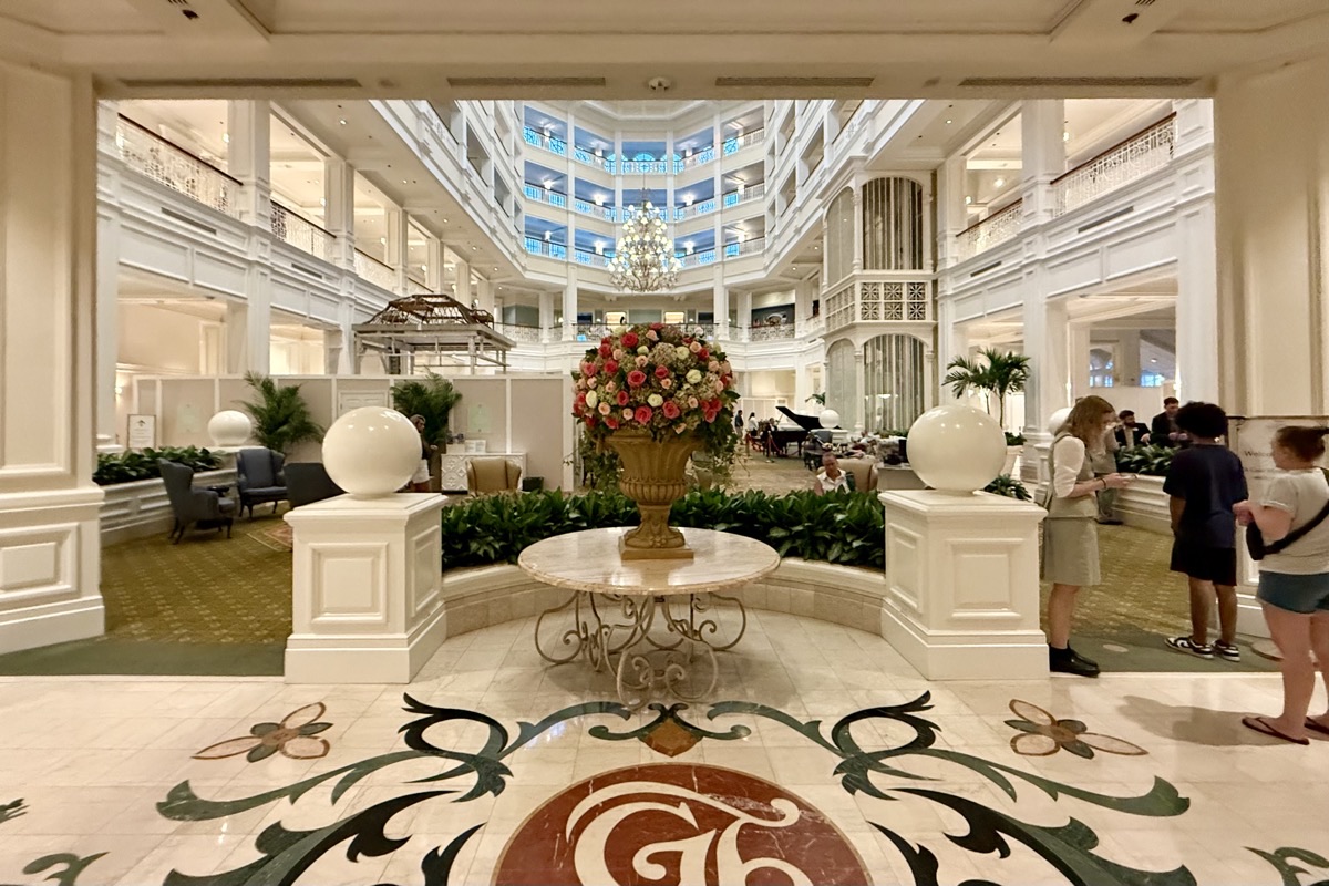 Disneys Grand Floridian Lobby Refurb 202509j