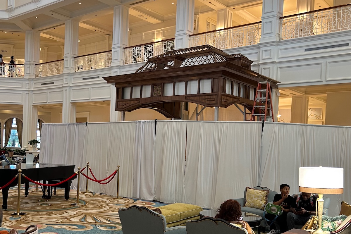 Disneys Grand Floridian Lobby Refurb 202510a