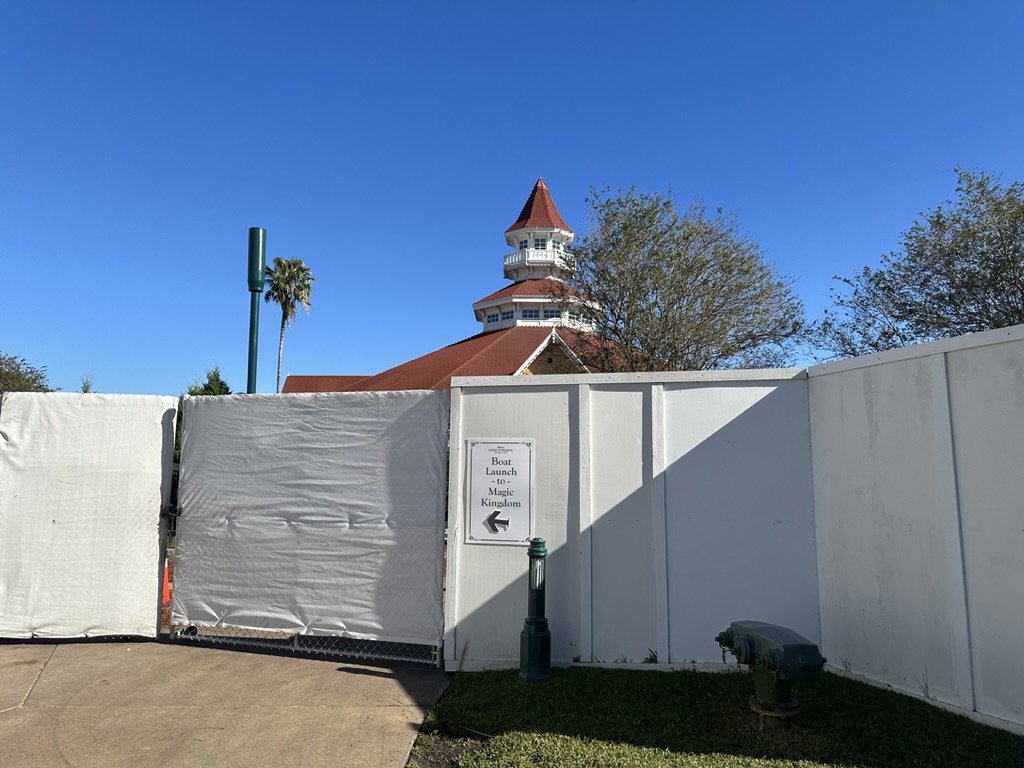 Grand Floridian Construction