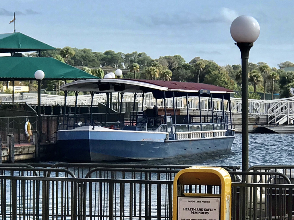 Magic Kingdom Boat - December 2020