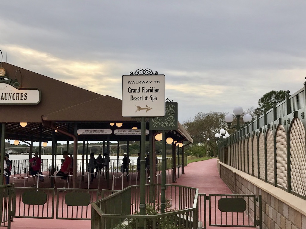 Grand Floridian Walkway