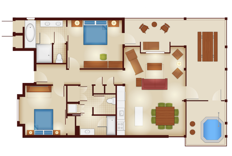 CCV Cabin Floorplan