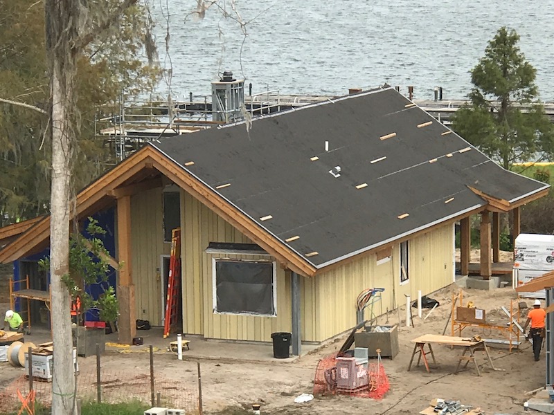 Wilderness Lodge Construction - October 2016