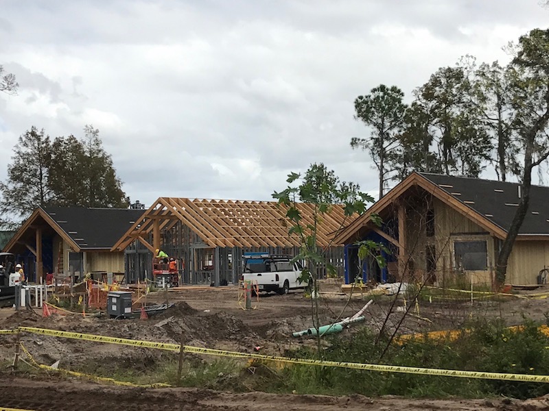 Wilderness Lodge Construction - October 2016